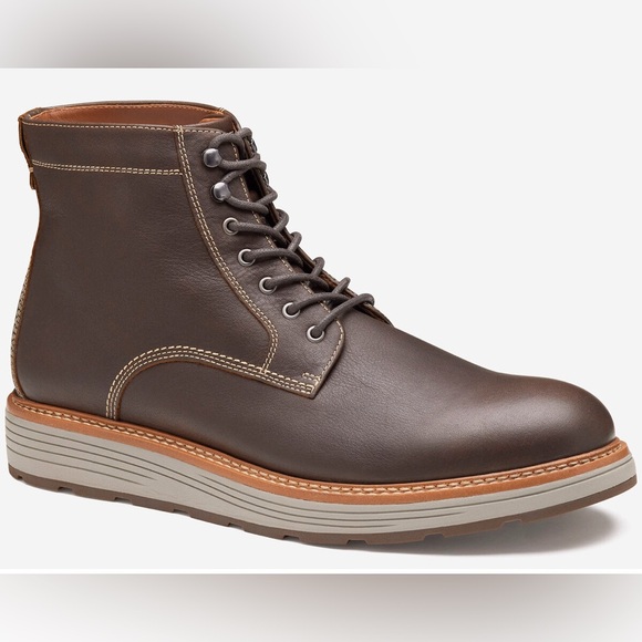 Johnston & Murphy Upton Lug Plain Toe Leather Boot Men\'s Size 8.5 (NWOT) main image 4